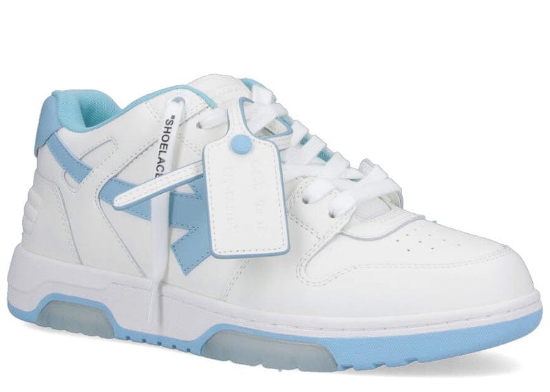 OFF-WHITE Out Of Office OOO Low Tops White Light Blue (2023)