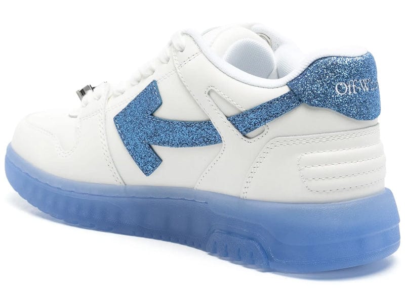Off-White Out Of Office OOO Metal Low Top White/Blue (Women's)