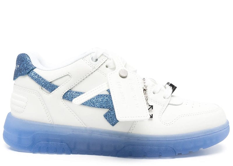Off-White Out Of Office OOO Metal Low Top White/Blue (Women's)