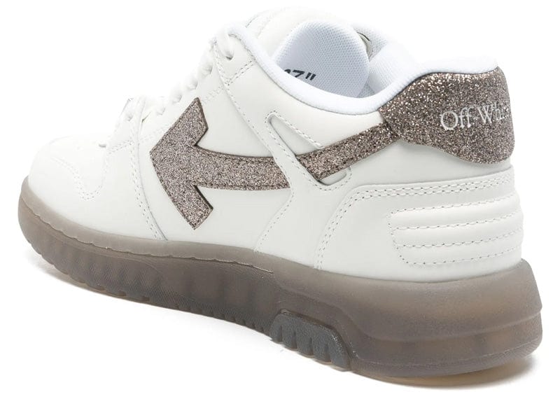 Off-White Out Of Office OOO Metal Low Top White/Gray (Women's)