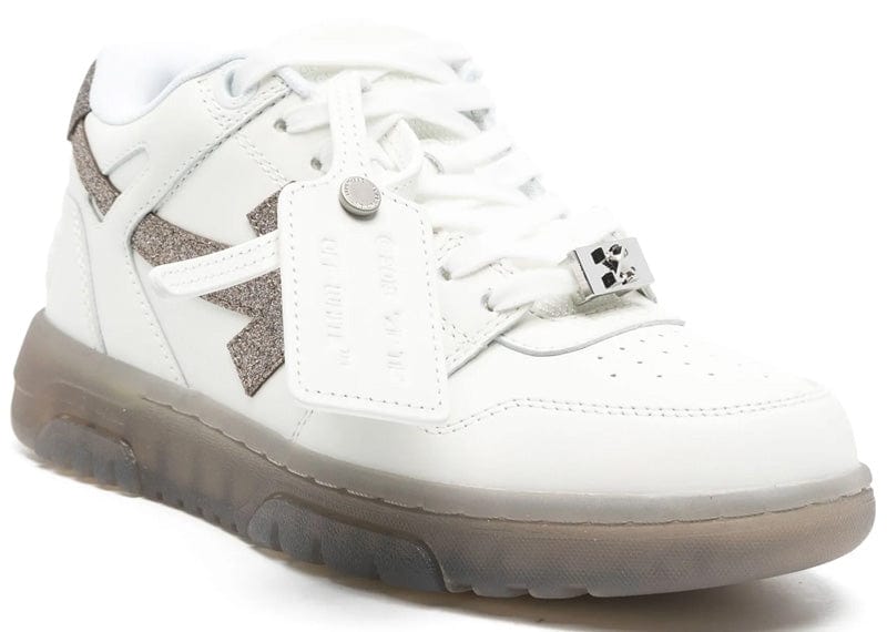 Off-White Out Of Office OOO Metal Low Top White/Gray (Women's)