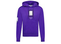 OFF-WHITE Paint Mirror Logo Slim Fit Hoodie Purple