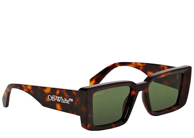 OFF-WHITE Savannah Oversized Sunglasses Havana/Green (OERI064S23PLA0016055)