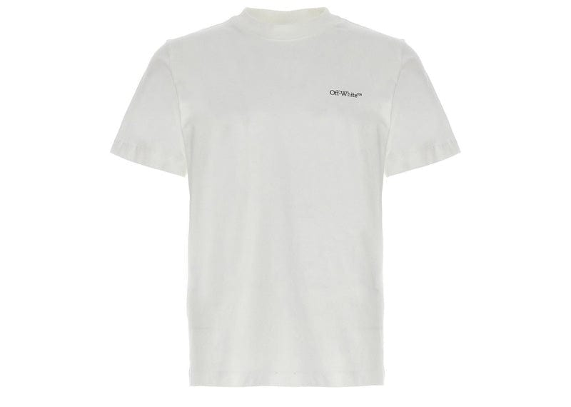 OFF-WHITE Scratch Arrow Slim Fit T-Shirt White