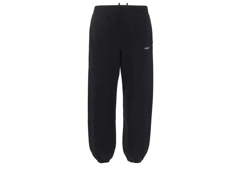 Off-White Scribble Diag Slim Sweatpants Black