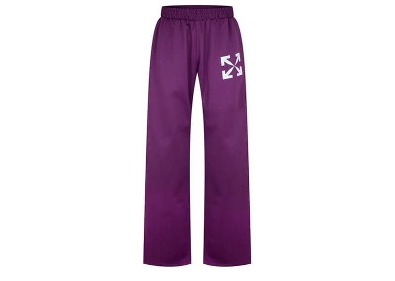 Off-White Single Arrow Track Pants Purple