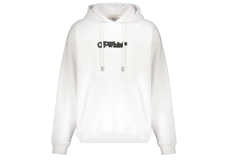 OFF-WHITE Spray Arrow Skate Hoodie White/Black