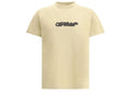 OFF-WHITE Spray Arrow Slim SS Tee Creme Brule