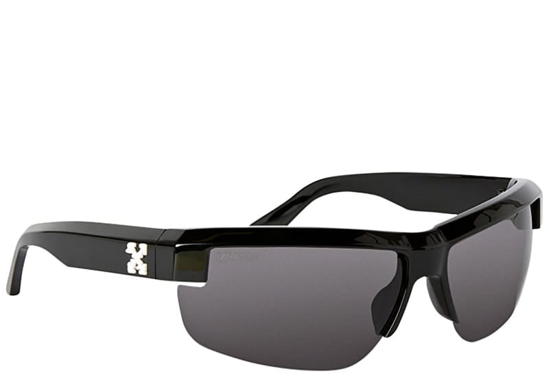 OFF-WHITE Toledo Sunglasses Black & Dark Grey