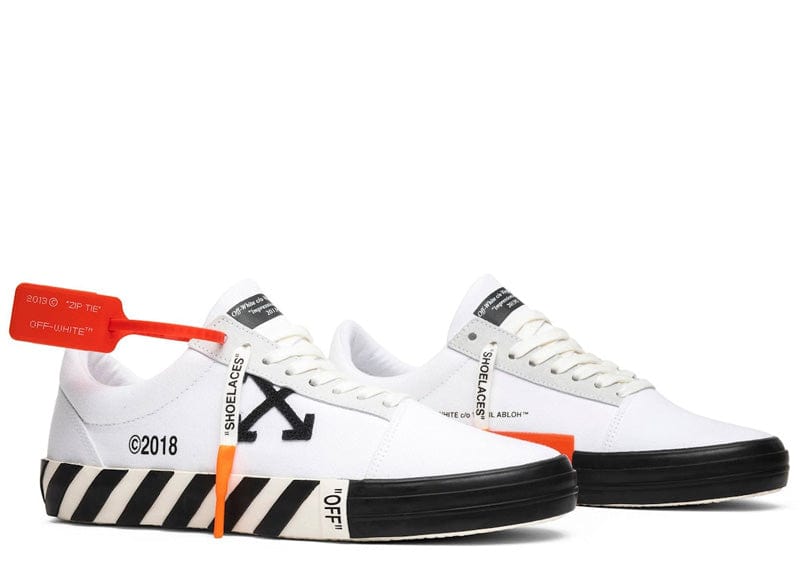 Off-White Vulcanised Low White (Updated Stripes)