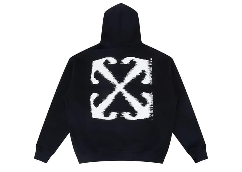 OFF-WHITE Windy Arrow Hoodie Black