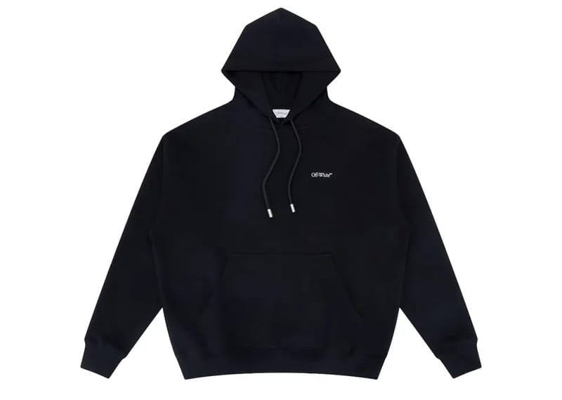 OFF-WHITE Windy Arrow Hoodie Black