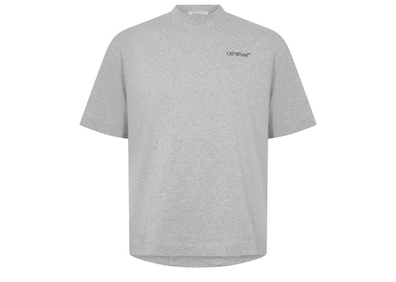 OFF-WHITE Windy Arrow Skate S/S Tee Light Grey Melange
