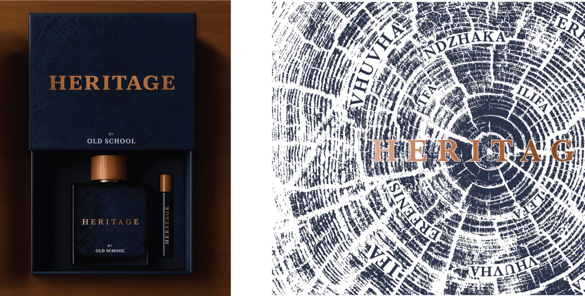Old School Heritage Fragrance-Navy