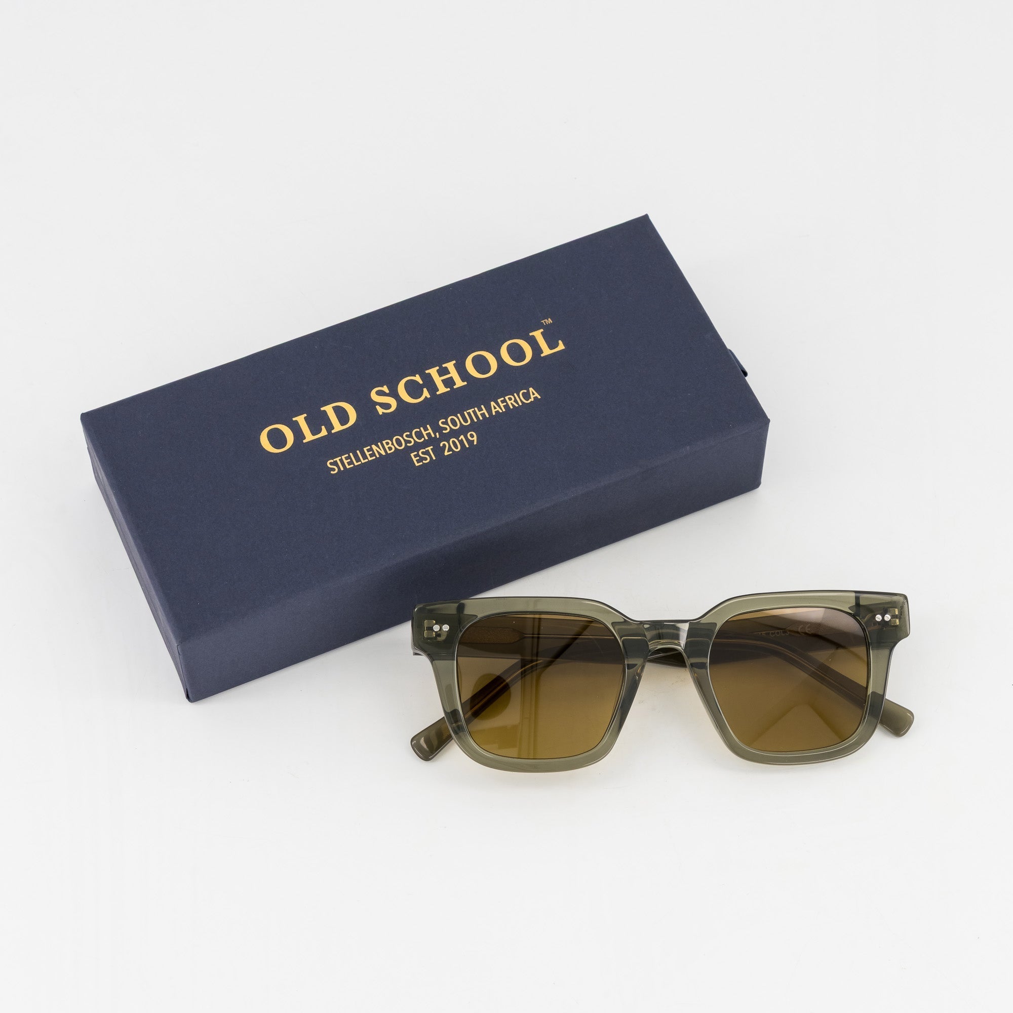 Old School Leisure Field Acetate Sunglasses – Olive