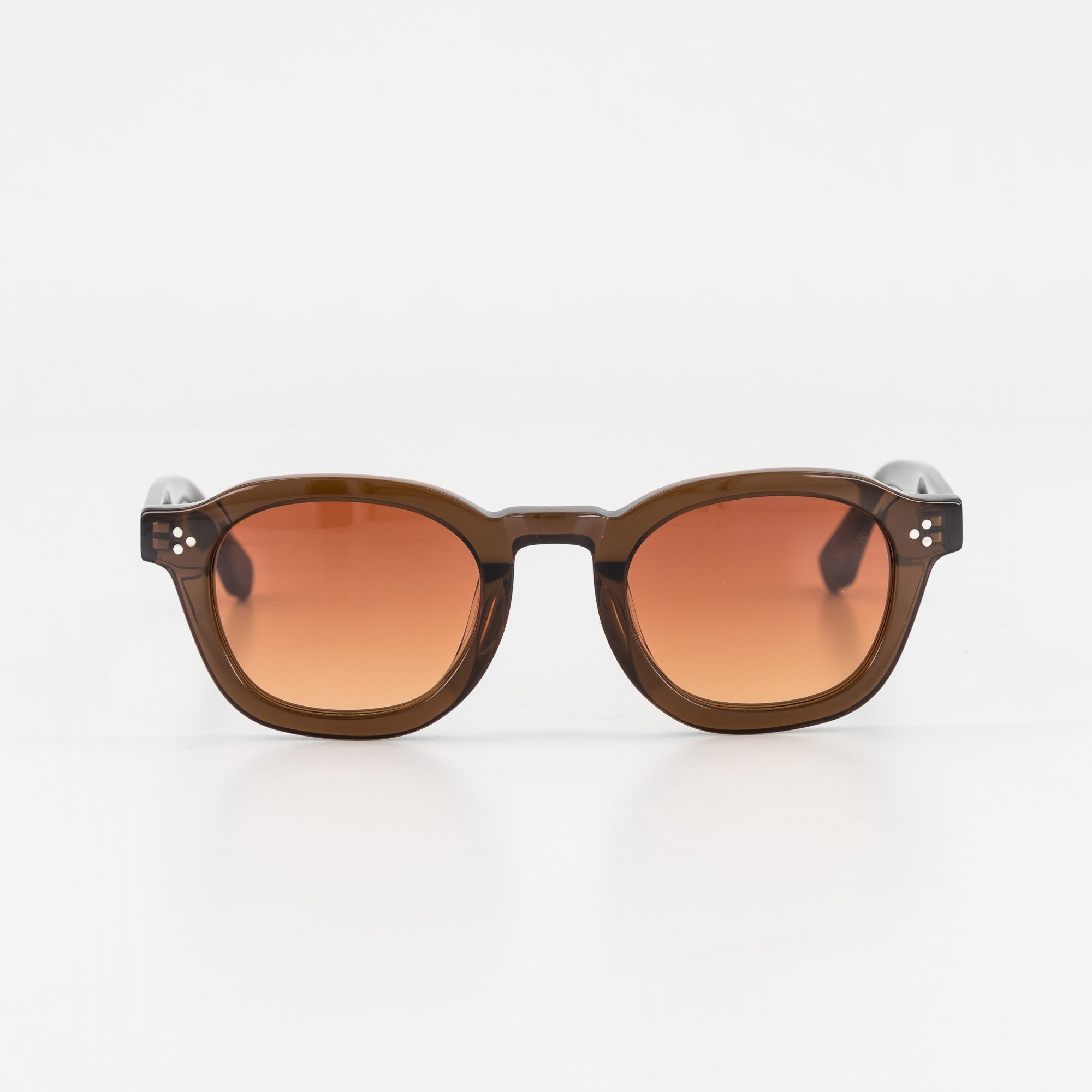 Old School Leisure Heritage Acetate Sunglasses – Tobacco Brown