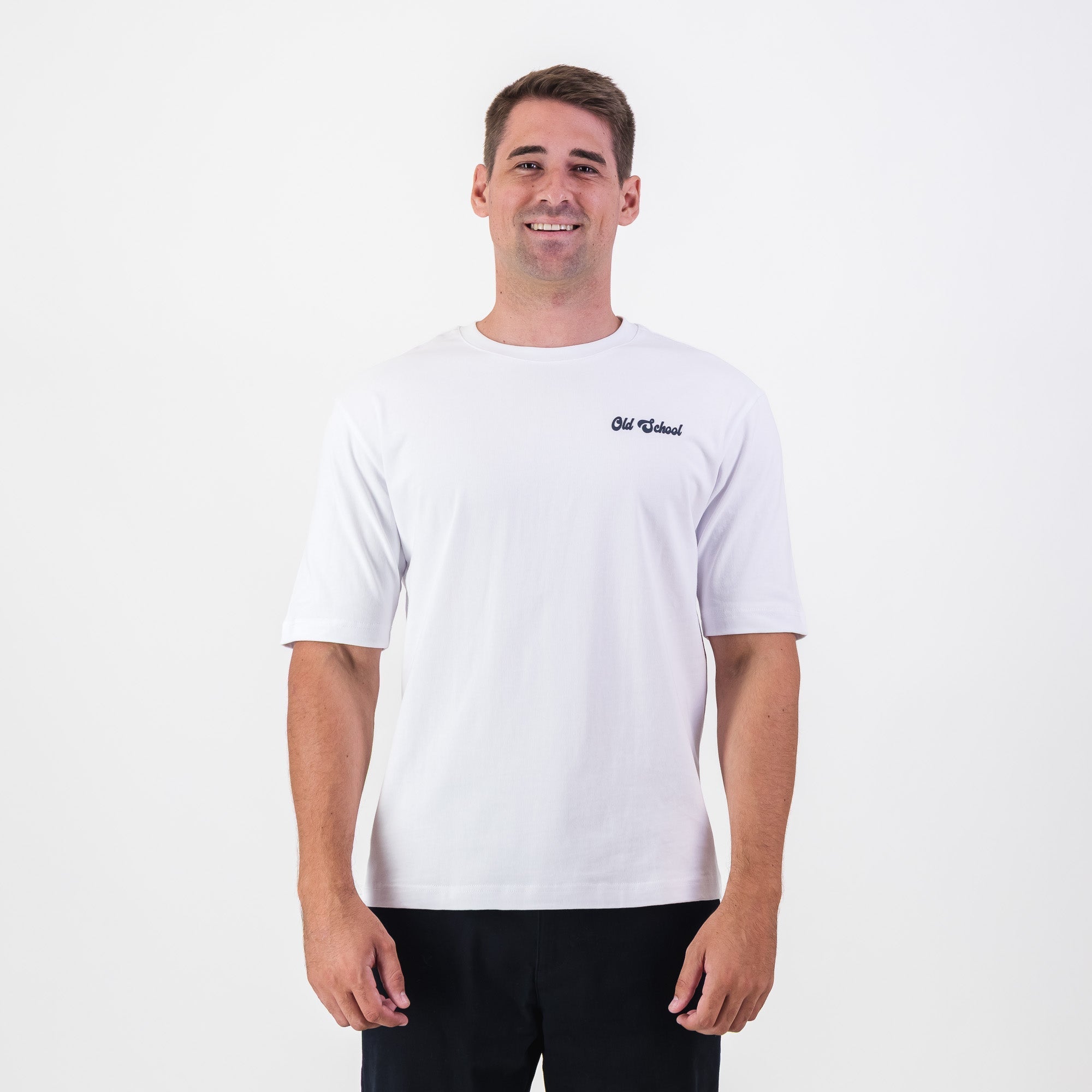 Old School Leisure Retro Football Artistic Relaxed T-shirt