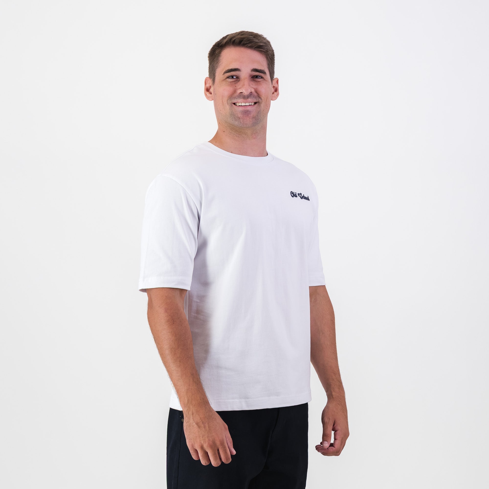 Old School Leisure Retro Football Artistic Relaxed T-shirt