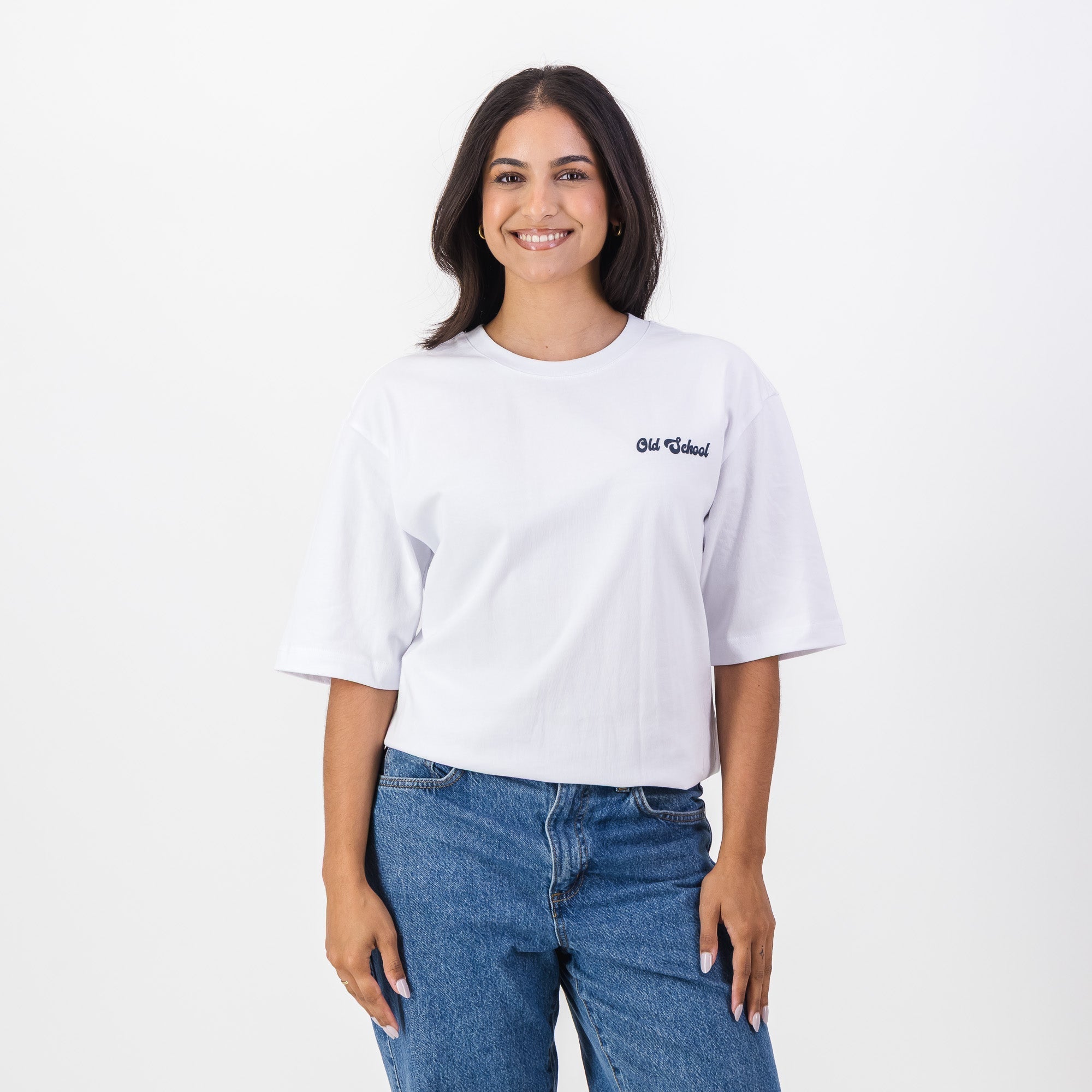 Old School Leisure Retro Football Artistic Relaxed T-shirt