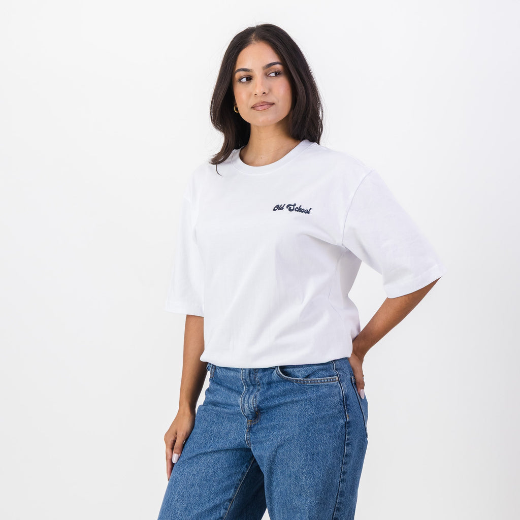 Old School Leisure Retro Football Artistic Relaxed T-shirt