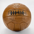 Old School Light Brown Soccer Ball