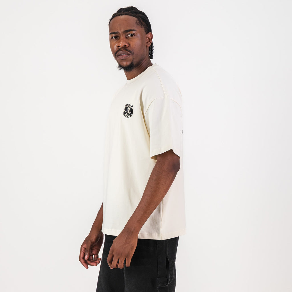 Orlando Pirates Quirky Boxy Tee-Ivory