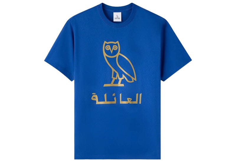 OVO Arabic Family Tee Royal Blue