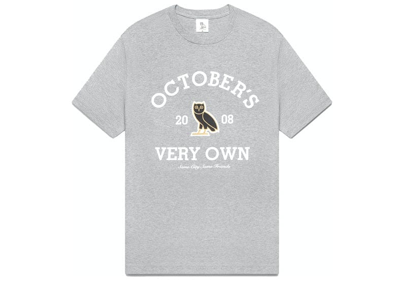 OVO Collegiate T-shirt (FW22) Heather Grey