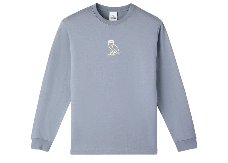 OVO International Mini Logo Long Sleeve Flint Stone