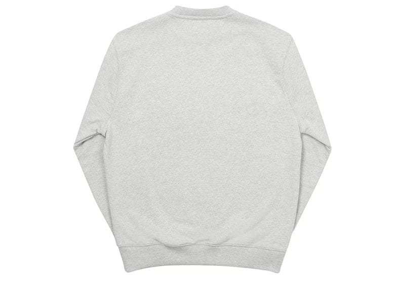 Palace Boss Man Crew Grey Marl