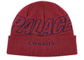 Palace P-London Beanie Burgandy