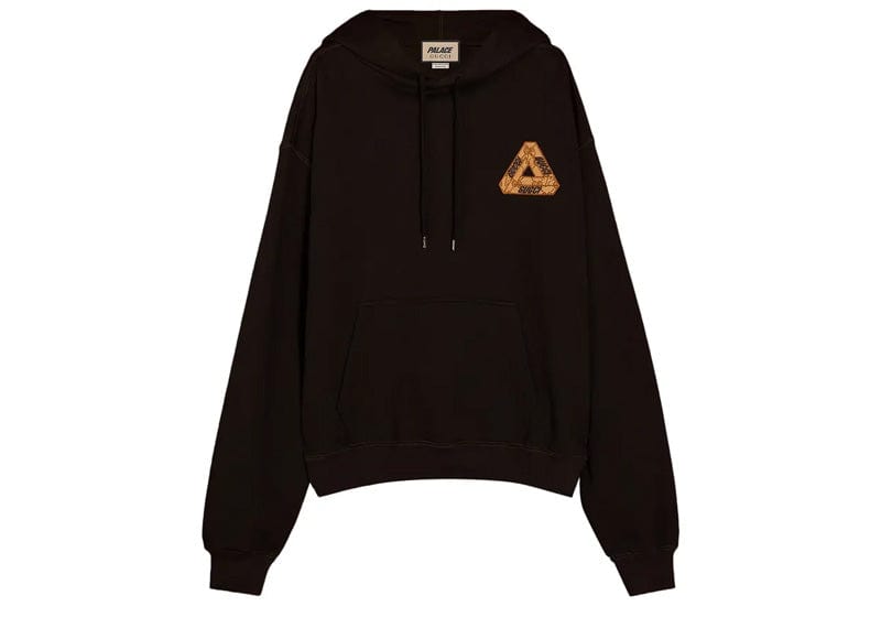 Palace x Gucci Tri-Ferg GG Patch Hoodie Black