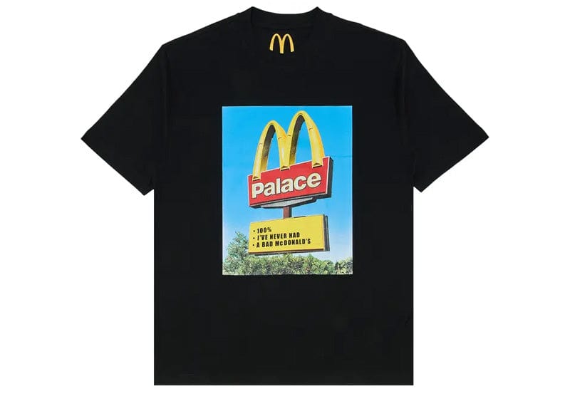 Palace x McDonald's Sign T-shirt Black