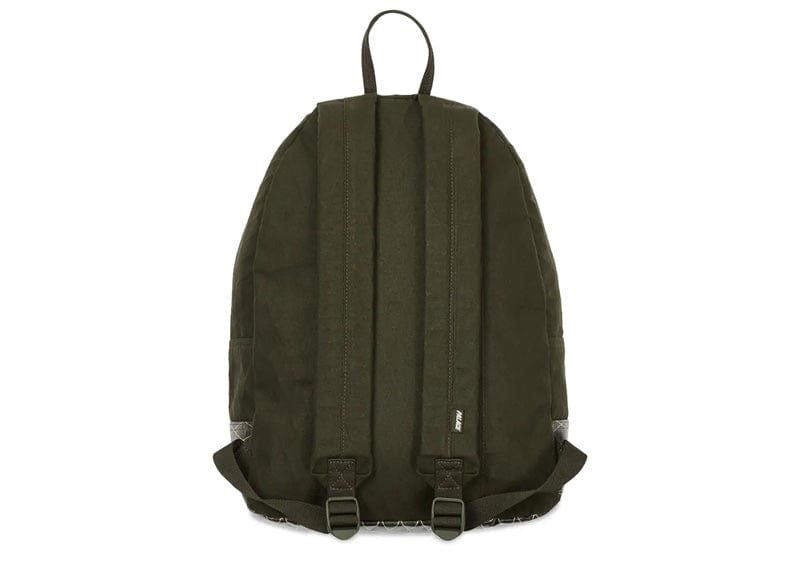 Palace X-Pac Cotton Canvas Backpack Olive