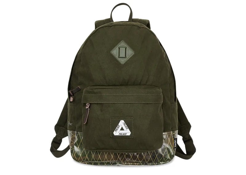 Palace X-Pac Cotton Canvas Backpack Olive