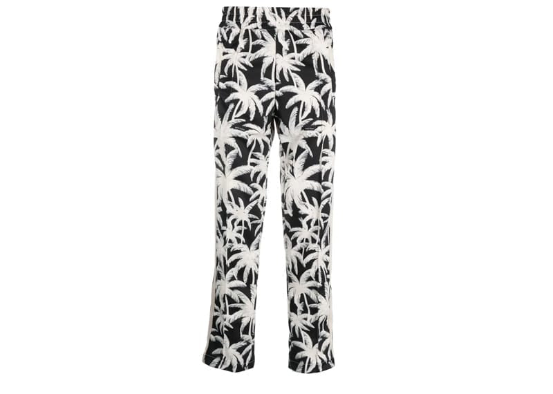 Palm Angels All Over Palms Trackpants White/Black