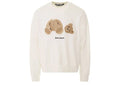 Palm Angels Bear Crewneck Off White/Brown