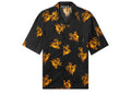 Palm Angels Burning Monogram Shirt Black/Gold