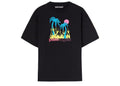Palm Angels Burning Oasis Slim Tee Black