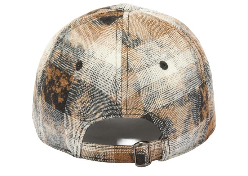 Palm Angels Curved Logo Check Cap