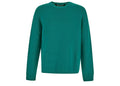 Palm Angels Curved Logo Intarsia Jumper Turquoise
