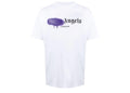 Palm Angels London Sprayed Logo T-shirt White