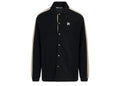 Palm Angels Monogram Piquet Track Shirt Black/Off White