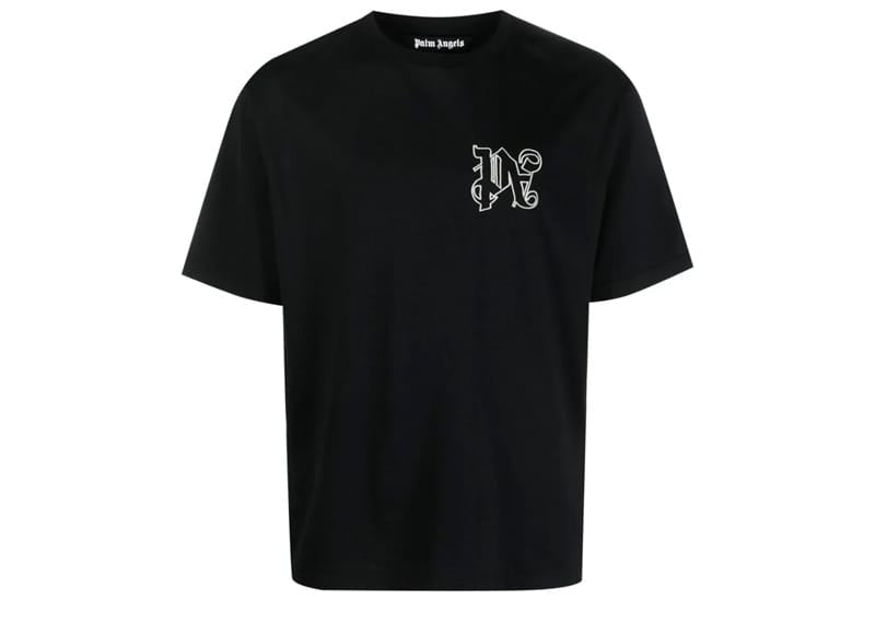 Palm Angels Monogram Tee Black