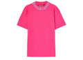 Palm Angels Neck Logo Tee Fuchsia