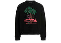 Palm Angels PA Ski Club Oversize Crew Sweat Black/Multi