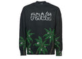 Palm Angels Palms & Skulls Vintage Crewneck Black/Green
