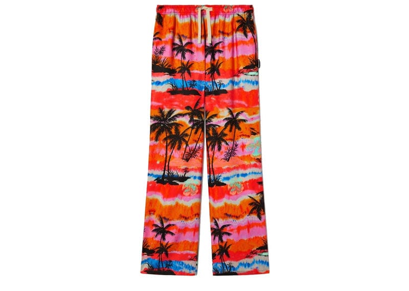Palm Angels Psychedelic Palms Loose Pants Fuchsia Multicolor