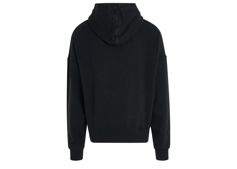 Palm Angels Seasonal Logo Print Hoodie Black/Green