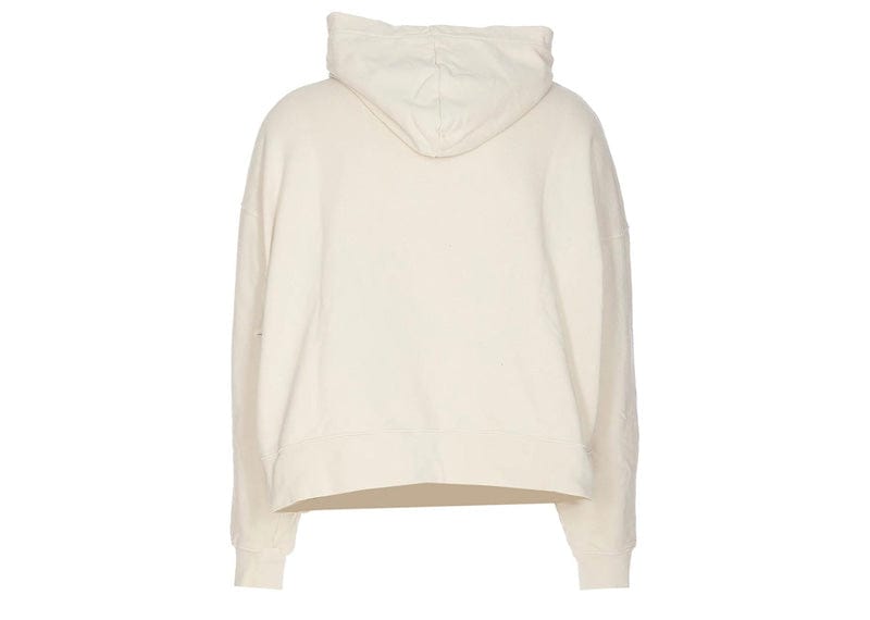 Palm Angels Seasonal Logo Print Hoodie White/Red